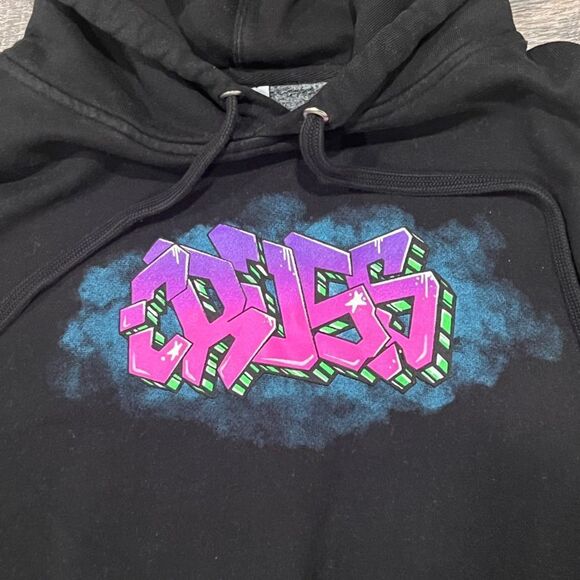 Vintage Cross Colours Graffiti Pullover Hoodie - Picture 2 of 6